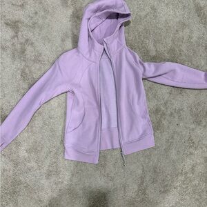 Lululemon Athletica Purple Zip-Up Hoodie